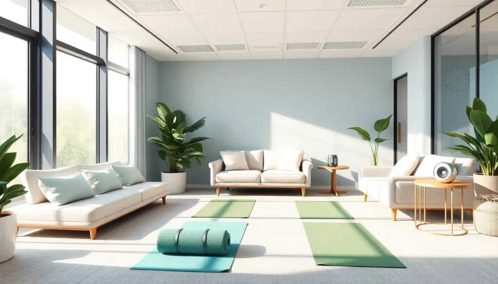 wellness room at work